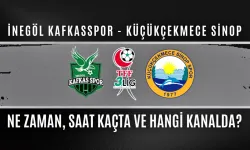 İnegöl Kafkasspor - Küçükçekmece Sinop Maçı Ne Zaman, Saat Kaçta, Hangi Kanalda?