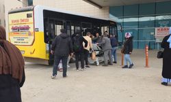 İnegöl’de Halk Otobüsünde Fenalaşan Yolcu Hastaneye Ulaştırıldı