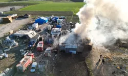 İnegöl'de Hurdacı Yangını!