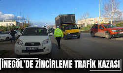 İnegöl’de Zincirleme Trafik Kazası