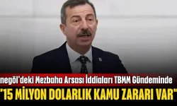İnegöl'deki Mezbaha Arsası İddiaları TBMM Gündeminde