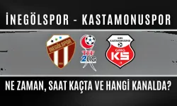 İnegölspor - Kastamonuspor maçı ne zaman, saat kaçta ve hangi kanalda?