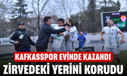 Kafkasspor Evinde Kazandı, Zirvedeki Yerini Korudu