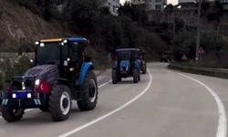 Mudanya’da Köylülerden Arazi Satışına Traktörlü Protesto