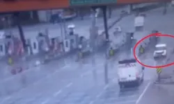 Otoyol Gişelerinde Tehlikeli Anlar: Ters Yönde İlerledi