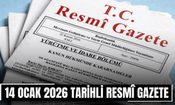 14 Ocak 2026 Tarihli ve 33137 Sayılı Resmî Gazete