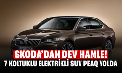Skoda’dan Dev Hamle! 7 Koltuklu Elektrikli SUV Peaq Yolda