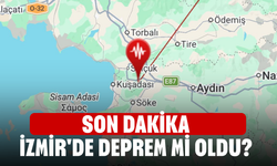 SON DAKİKA| İzmir'de deprem mi oldu?