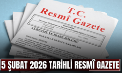 05 Şubat 2026 Tarihli ve 33159 Sayılı Resmî Gazete