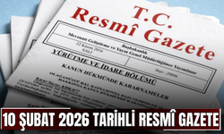 10 Şubat 2026 Tarihli ve 33164 Sayılı Resmî Gazete