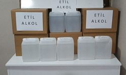 Bursa'da 135 Litre Etil Alkol Ele Geçirildi