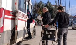 İnegöl’de ağaç budarken bileğini kesti