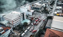 Ayakkabı Fabrikasında Yangın