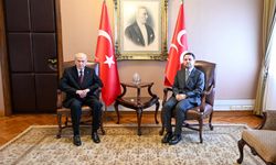 Akın Gürlek, Devlet Bahçeli’yi TBMM’de ziyaret etti