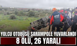 Antalya'da yolcu otobüsü şarampole yuvarlandı! 8 ölü, 26 yaralı