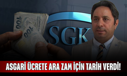 Asgari ücrete ara zam için tarih verdi!