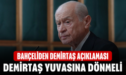 Bahçeli’den sert mesajlar: “Demirtaş yuvasına dönene kadar kararımız nettir”