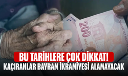 Bu tarihlere çok dikkat! Kaçıranlar bayram ikramiyesi alamayacak