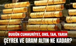 Bugün Cumhuriyet, ons, tam, yarım, çeyrek ve gram altın ne kadar? 14 Şubat 2026