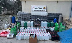Bursa'da 2 bin 150 litre etil alkol ele geçirildi!