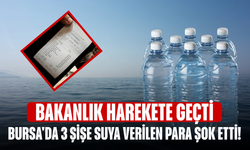 Bursa'da 3 şişe suya verilen para şok etti! Bakanlık harekete geçti