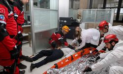 Bursa'da gerçeği aratmayan tatbikat!