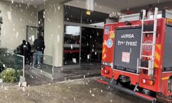 Bursa'da hastane yemekhanesinde yangın paniği!