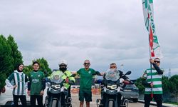 Bursa'da Sevgililer Günü'nde şampiyonluk sloganıyla koşu düzenlendi