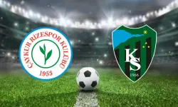 CANLI | Çaykur Rizespor – Kocaelispor Maçı Başladı! Çaykur Rizespor – Kocaelispor maç kadrosu, skoru ve istatistikleri