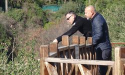 Engelli oğlu için falezlere çıktı, 2 saatte ikna edildi