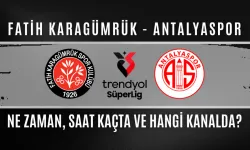 Fatih Karagümrük – Antalyaspor Maçı Ne Zaman, Saat Kaçta ve Hangi Kanalda?