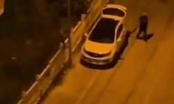 İki grup arasındaki tüfekli kavga kamerada