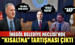 İnegöl Belediye Meclisi'nde "kısaltma" tartışması çıktı