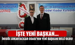 İnegöl Lokantacılar Odası’nın Yeni Başkanı Belli Oldu! İşte Yeni Başkan
