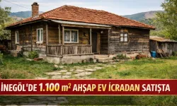 İnegöl’de 1.100 m² Ahşap Ev İcradan Satışta