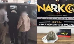 İnegöl'de zehir tacirleri kıskıvrak yakalandı