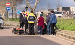 İnegöl'de annesi yaralanan çocuk gözyaşlarını tutamadı!