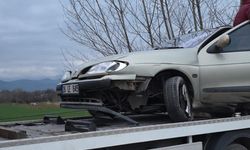 İnegöl'de feci kaza! 2 kişi yaralandı