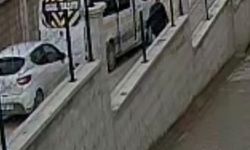 İnegöl'de kaza yapan sürücülerin kavgası kameralarda!