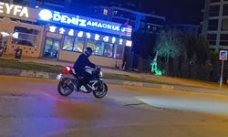 İnegöl'de trafikte tehlikeli anlar!