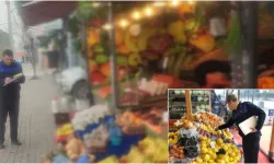 İnegöl'de Zabıta Manav Denetimlerinde 19 İşyerine İşlem Yaptı