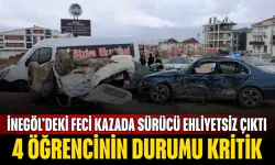 İnegöl’deki Feci Kazada Sürücü Ehliyetsiz Çıktı! 4 Öğrencinin Durumu Kritik