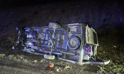 İşçi servisi şarampole devrildi! 17 yaralı