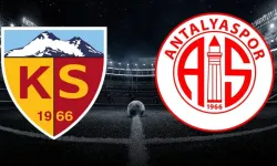 Kayserispor - Antalyaspor maç özeti