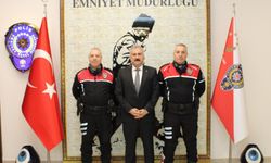 Manisa'nın ikiz polisleri emekliye ayrıldı