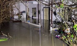 Muğla'da su baskını! Evler tahliye edildi