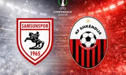 Samsunspor - Shkendija maçının 11'leri belli oldu!