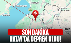 SON DAKİKA| Hatay'da deprem oldu!