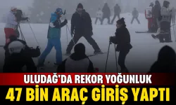 Uludağ Sömestrde Rekor Kırdı: 47 Bin Araç Giriş Yaptı
