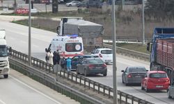 İnegöl Yenice Köprülü Kavşak’ta İki Araç Çarpıştı: 1 Yaralı